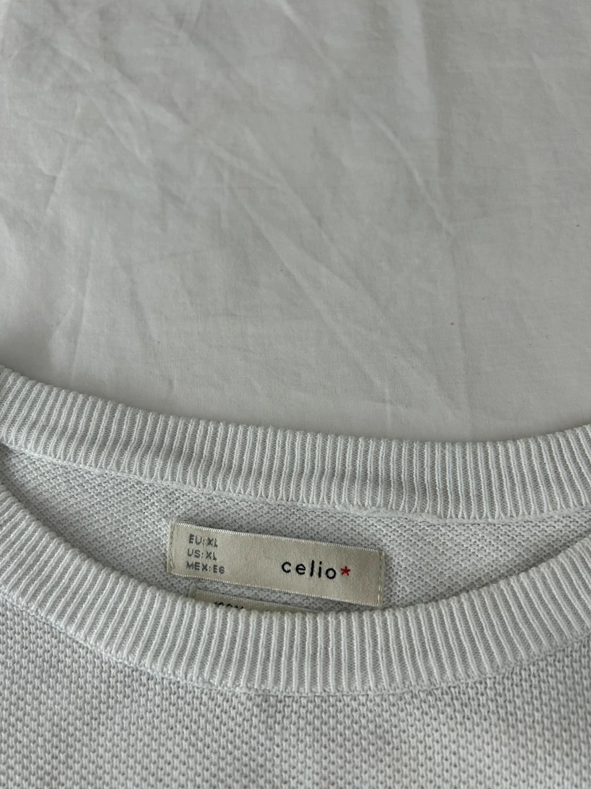 Suéter blanco crema Celio – photo 6